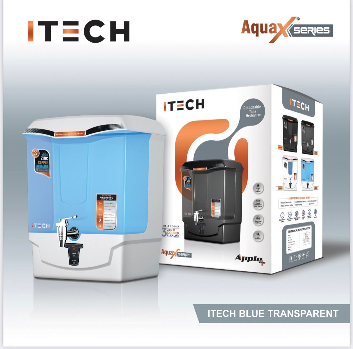 Lexpure Flux Inline Carbon